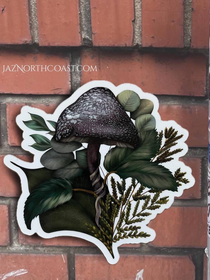 Adesivo Bouquet di Funghi per la vendita all'ingrosso da parte di Jaz North Coast