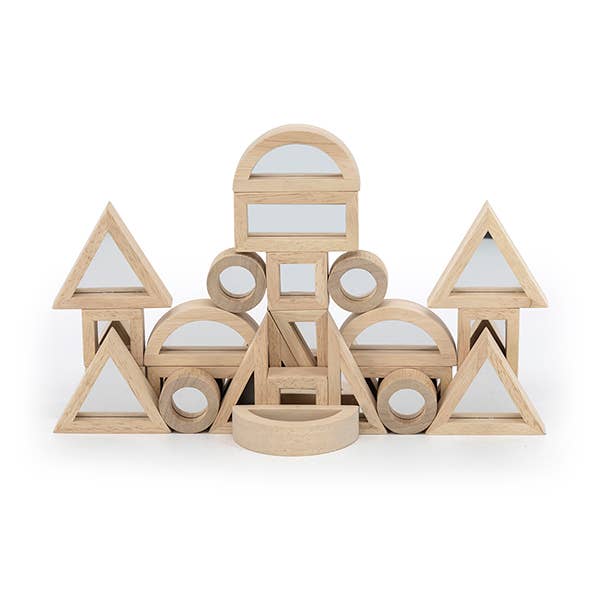 Viga - Mirror Blocks - 24pcs Set for wholesale by Trade Toys Limited