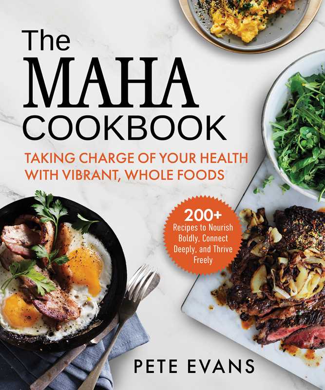 Simon & Schuster - Wholesale Cookbooks & Food - MAHA Cookbook by Pete Evans0