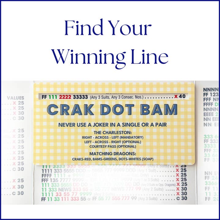 Morningside Mahjong - Wholesale Board Game - Acrylic Mahjong Line Finder2