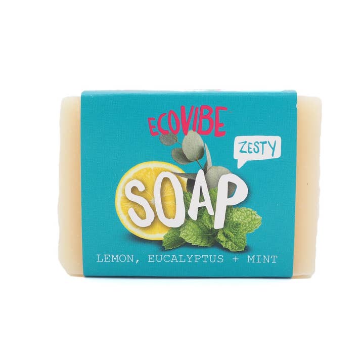Anti-Bacterial Soap - Lemon, Eucalyptus & Mint - 100g for wholesale by EcoVibe