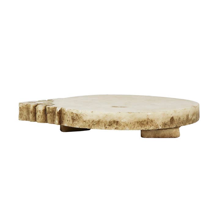 Blue Ocean Traders - Wholesale Decorative Tabletop Object - Vintage Marble Chapati Board
