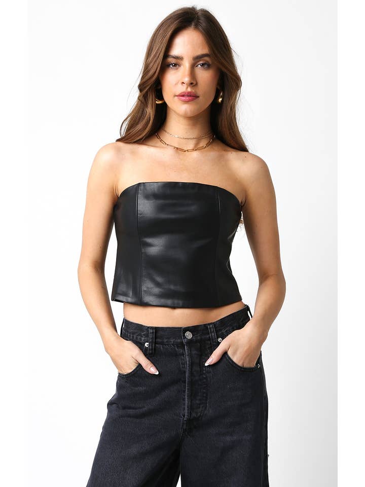 Olivaceous – Blusa - Mulher por atacado – Top de Salgueiro Pu