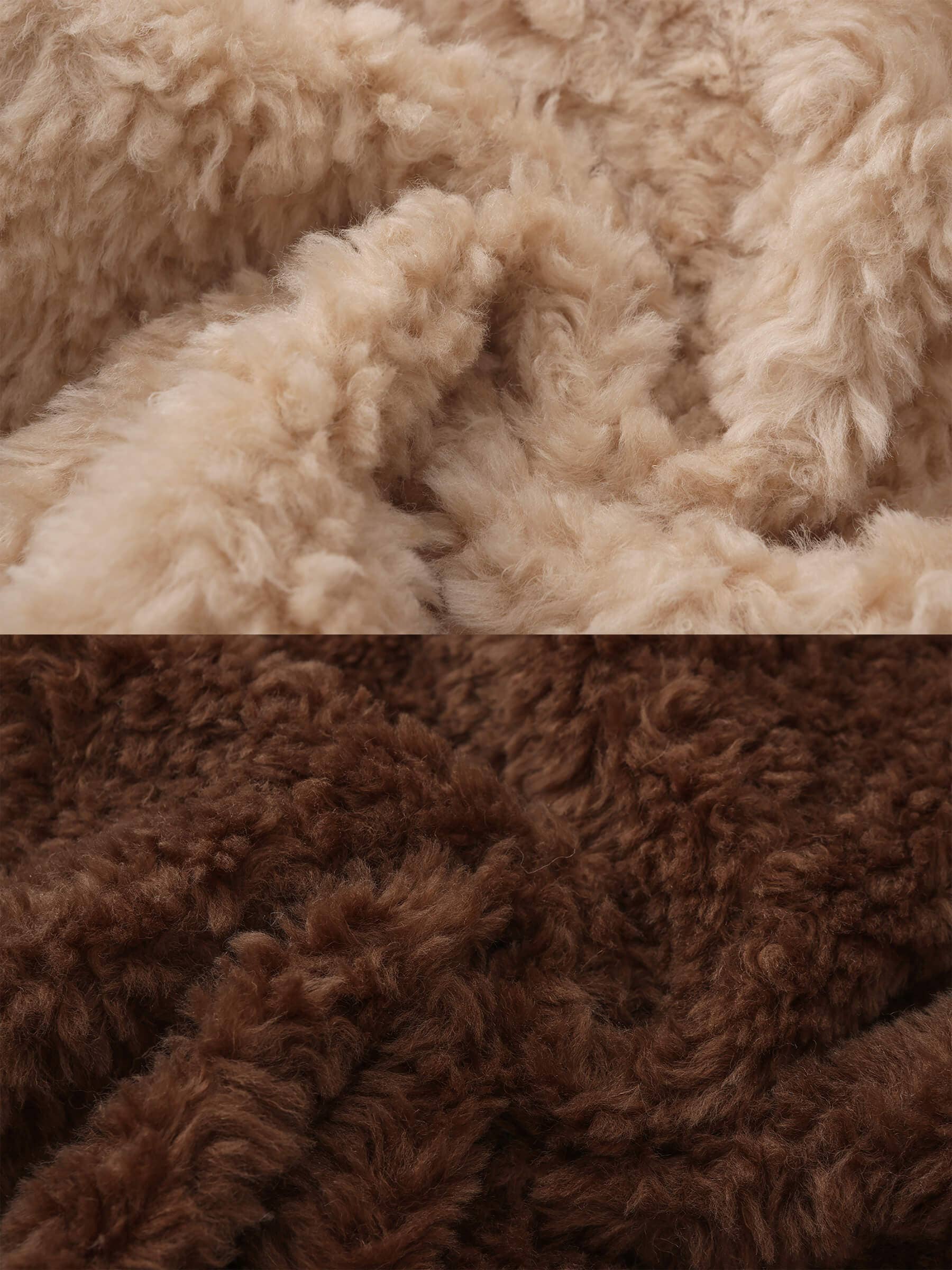 CUBIC - Wholesale Coat - Women's - ONE BY CUBIC Hign Collar Furry 100% Wool Coat4