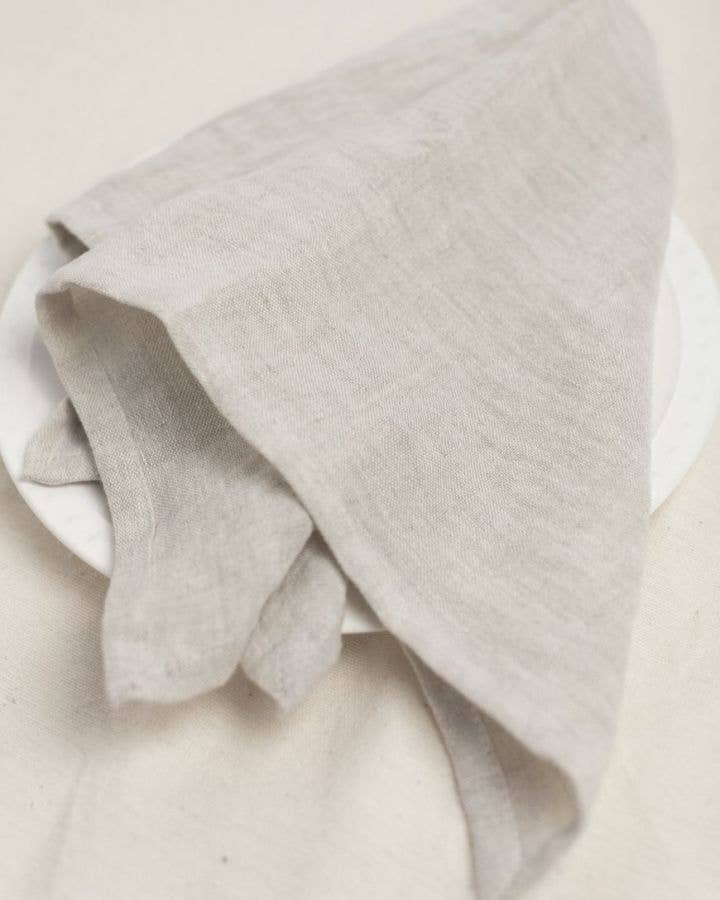 Creative Women – Großhandel Papier- & Stoffserviette – Stone Washed Leinen-Serviette mit Saum7