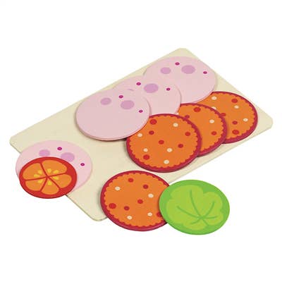 Goki Australia - Wholesale Zipper - Cold meat, 8 slices, 1 lettuce leaf, 1 tomato slice