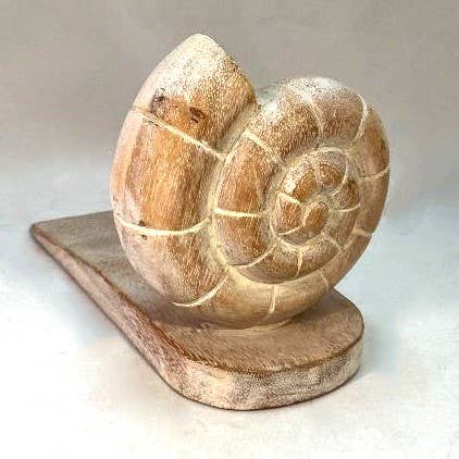 Butée de porte, Nautilus Whitewash pour la vente par Sea Island Imports, Inc.