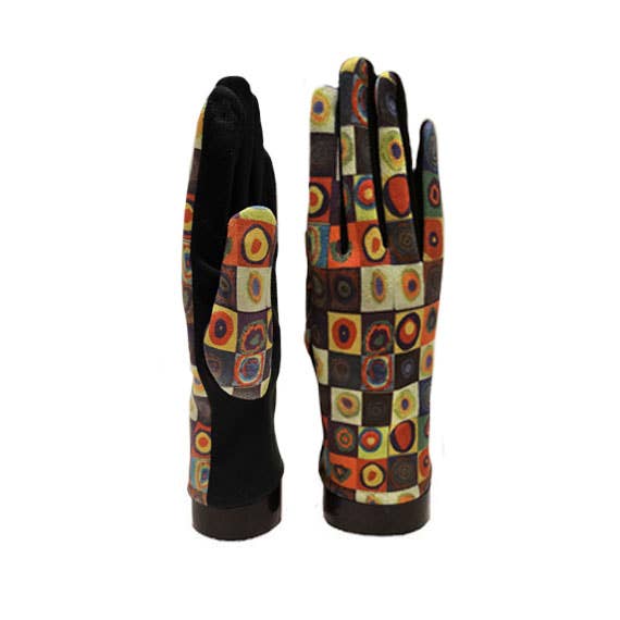 Access by Mediterranean Concepts - Vendita all'ingrosso Guanti - Donna - Guanto quadrato e pois Wessily Kandinsky, taglia piccola2