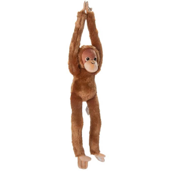 Hanging Orangutan 20" (50cm) for wholesale by The Petting Zoo