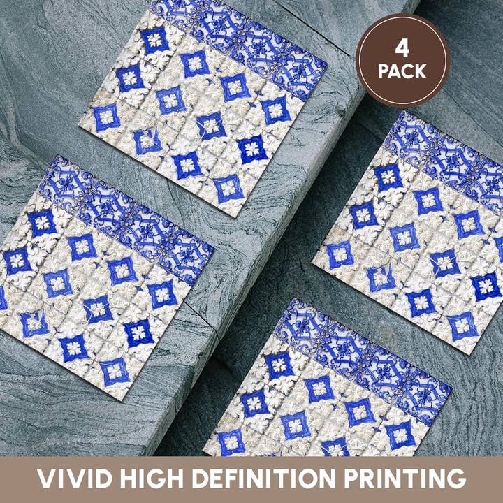 3dRose - Wholesale Coffee Mug - 3dRose, Portugal, Porto, Hand painted ceramic tiles decorate building. 2, Coaster5