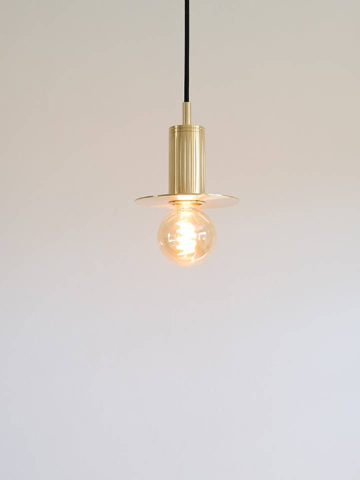 Lampada a sospensione Luminar Disc | Ottone per la vendita all'ingrosso da parte di Rama Lights