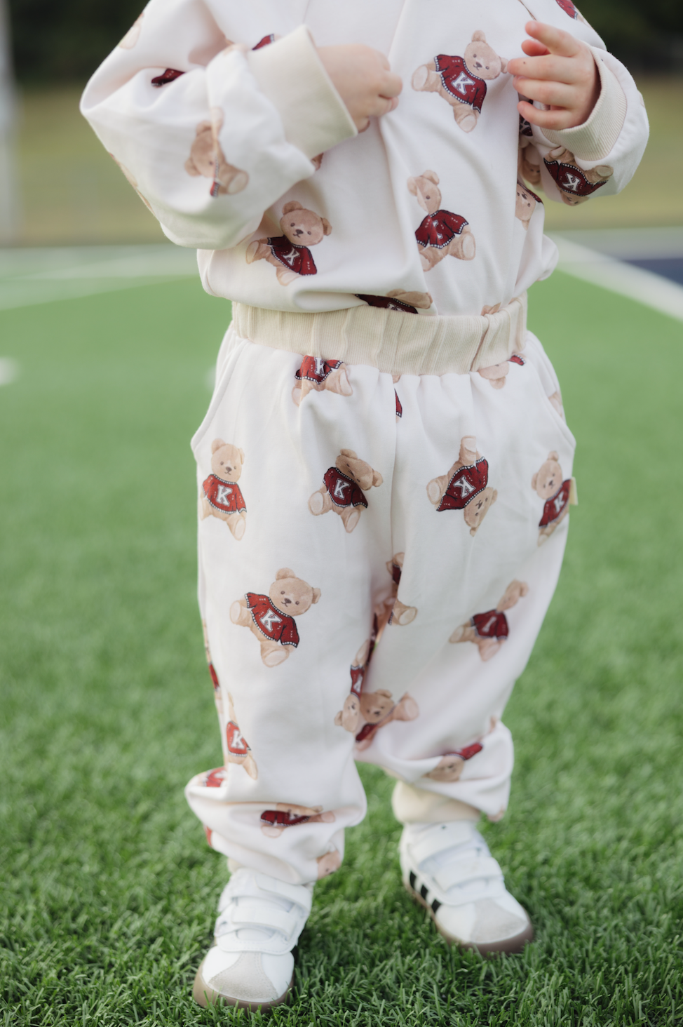 Lil Krew & Co - Vendita all'ingrosso Completo top e pantaloni - Neonati - Set Vintage Teddy2