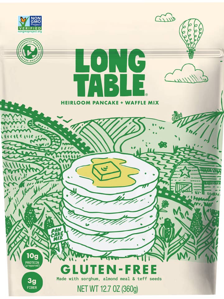Gluten Free Pancake Mix for wholesale by Long Table