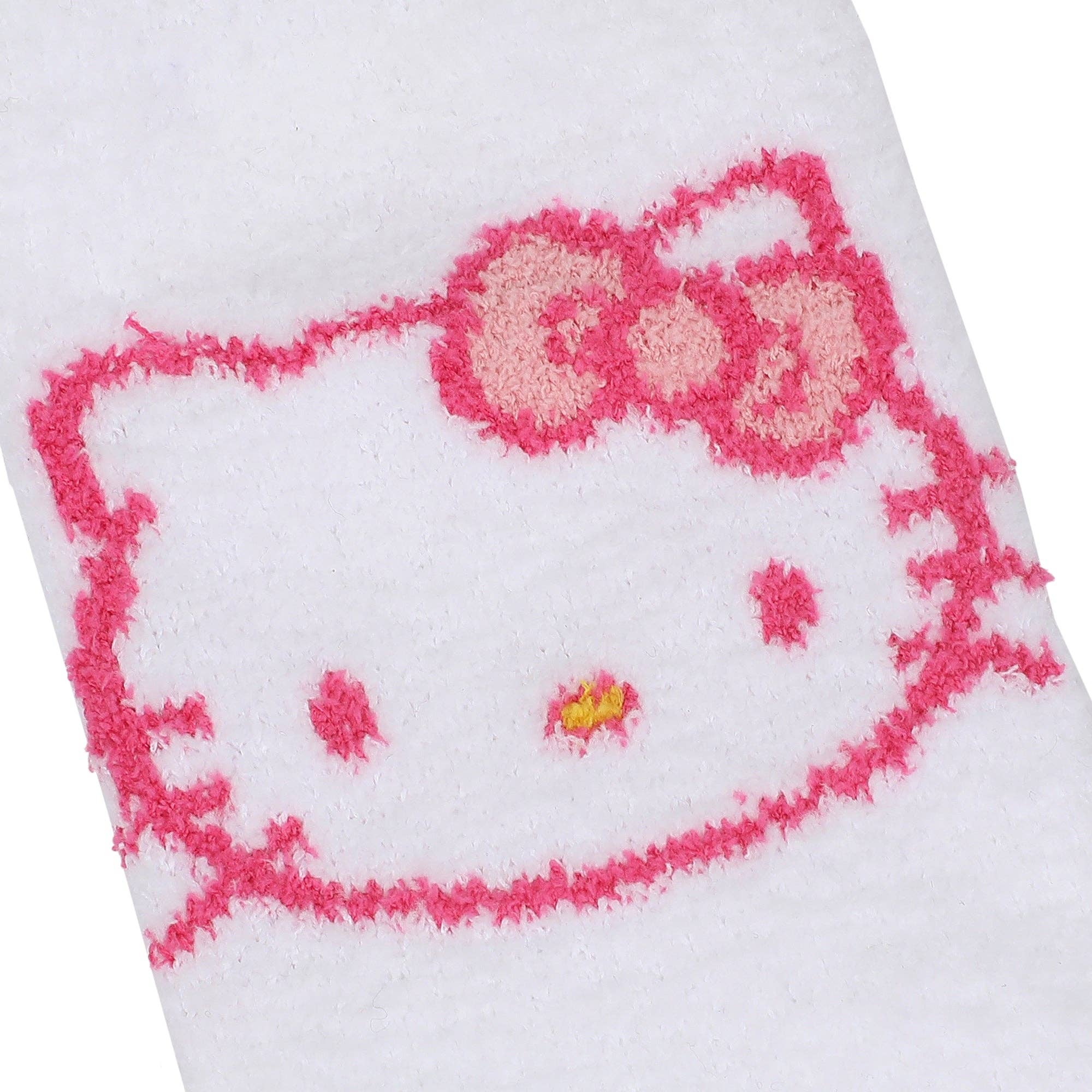 Bioworld Merchandising - Wholesale Socks - Women's - Hello Kitty Logo Print Women's Chenille Crew Socks3