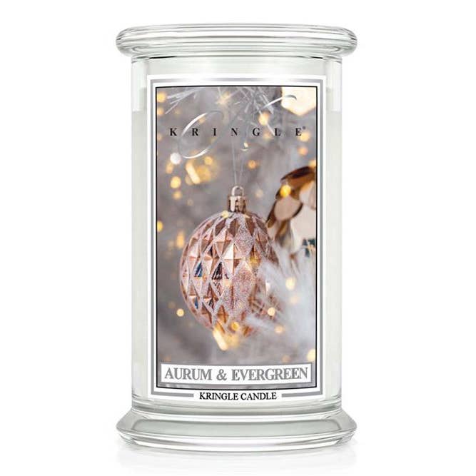 Duftkerze Aurum & Stedsegrøn Stor for engroshandel hos Kringle Candle