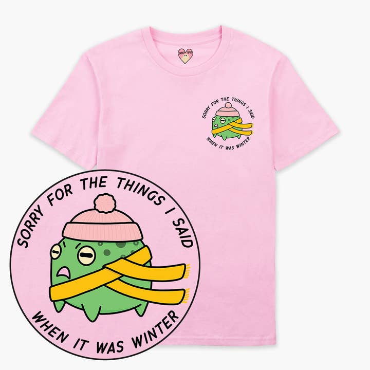 Winterprobleme T-Shirt (Unisex) für den Großhandel von SassySpud