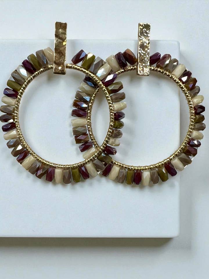 Brinco Jolie por atacado de Ava Capri