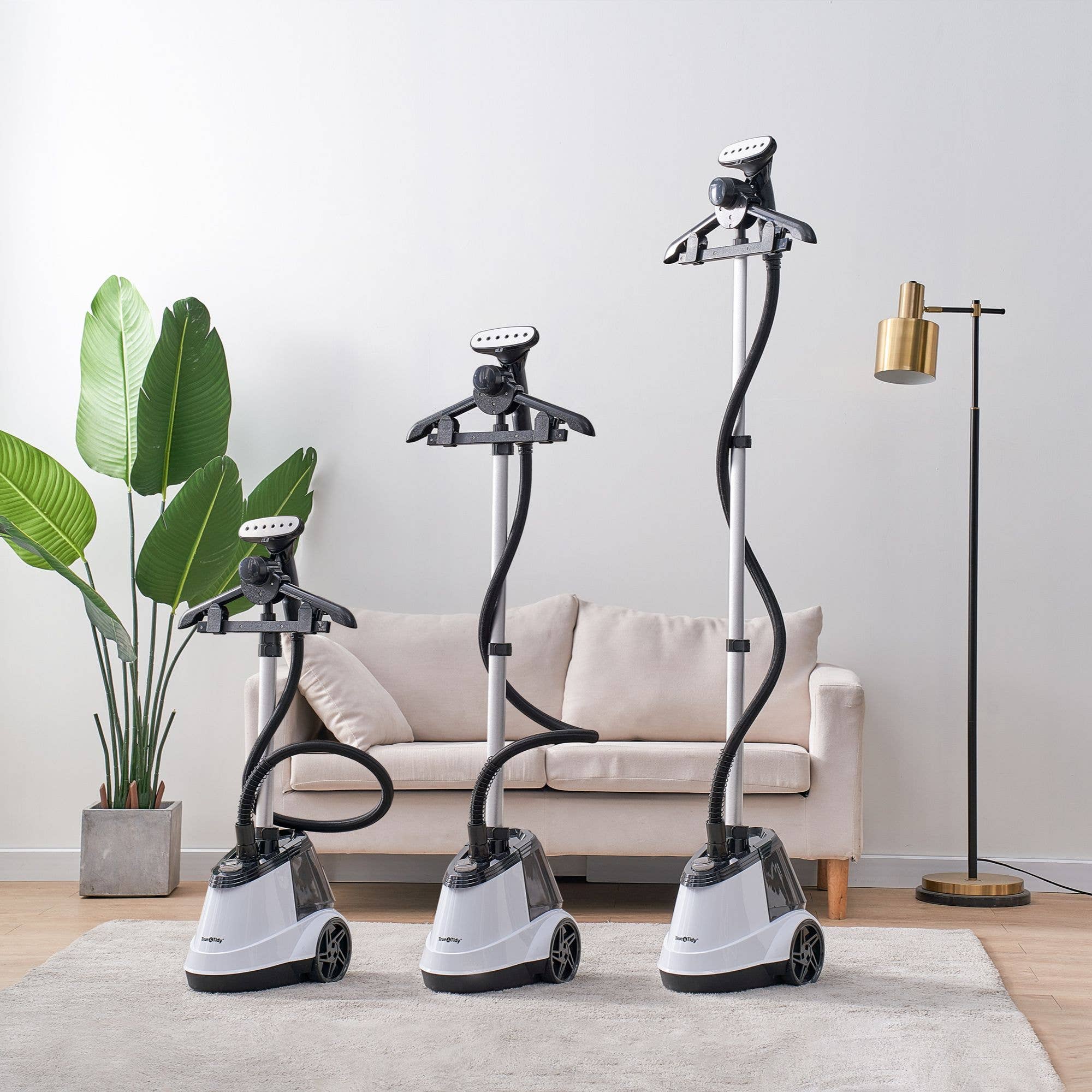 True & Tidy - Vente Défroisseur à vapeur pour vêtements - Défroisseur à vapeur professionnel pour vêtements avec 3 sachets de détartrant13