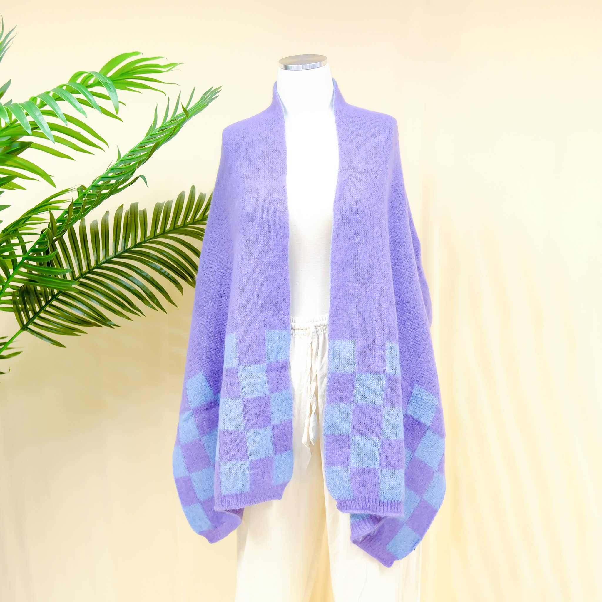 Karma Nepal Crafts – wholesale Scarf – Women's – Plaid Winter Oversized Scarfs7