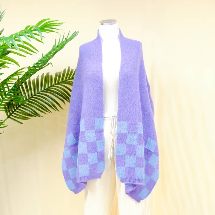 Karma Nepal Crafts – wholesale Scarf – Women's – Plaid Winter Oversized Scarfs7