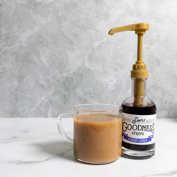 Simple Goodness Sisters – Engroshandel Cocktailmix/sirup – Blåbær lavendelsirup2