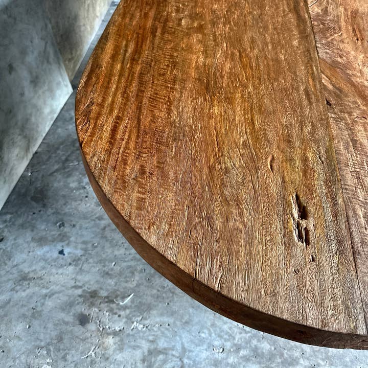 Office Objets - Wholesale Coffee Table - Massive mango wood table 2m10x1m100