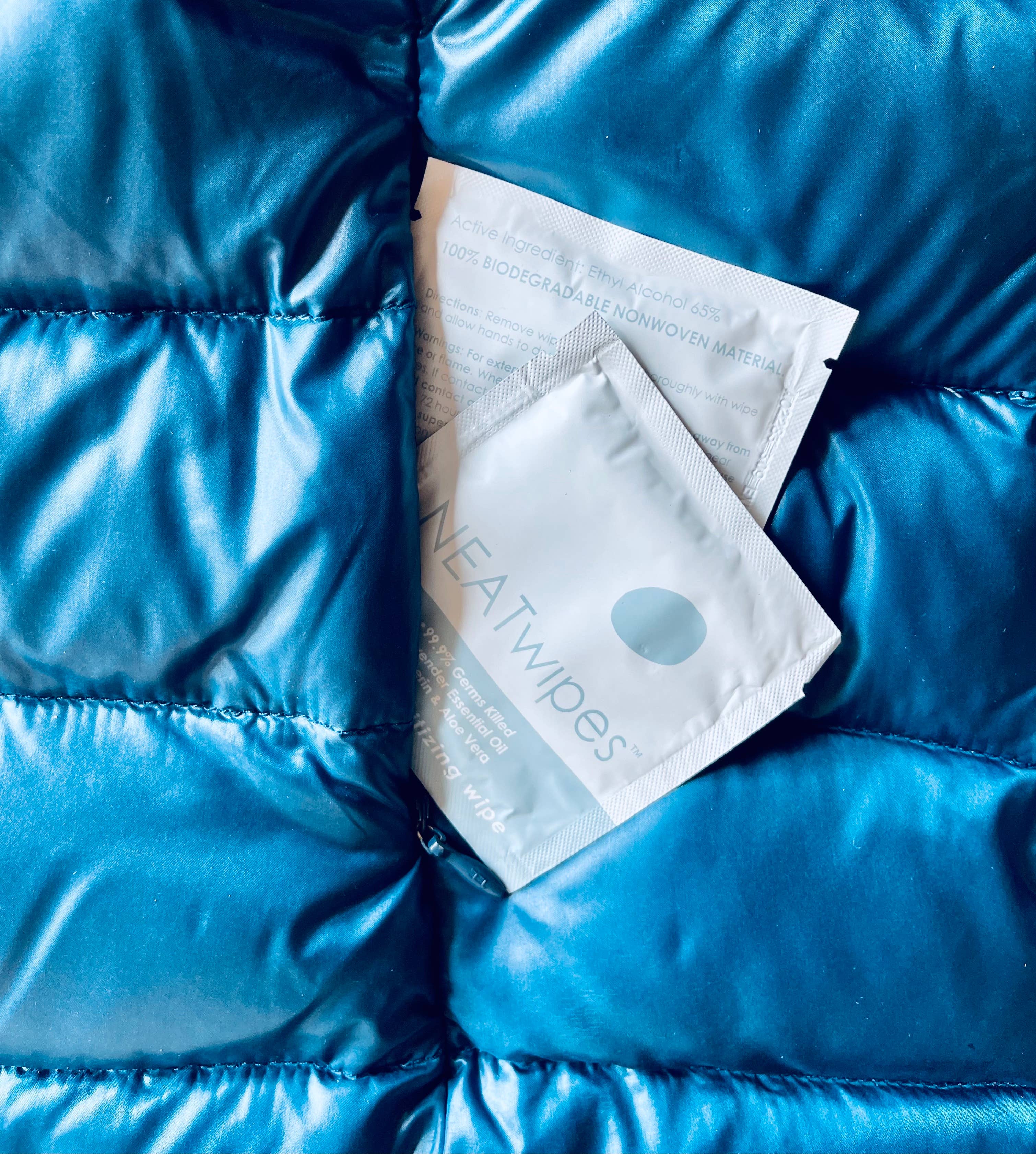 NEATGOODS, LLC. - Wholesale Hand Sanitizer - Individually Wrapped Hand Wipes | Biodegradable | Lavender8