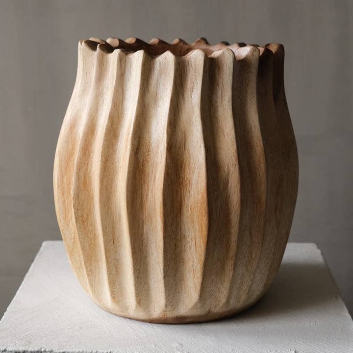 Twenty Third by Deanne - Wholesale Decorative Plate/Dish/Bowl - Tulip Bowl Neutral0