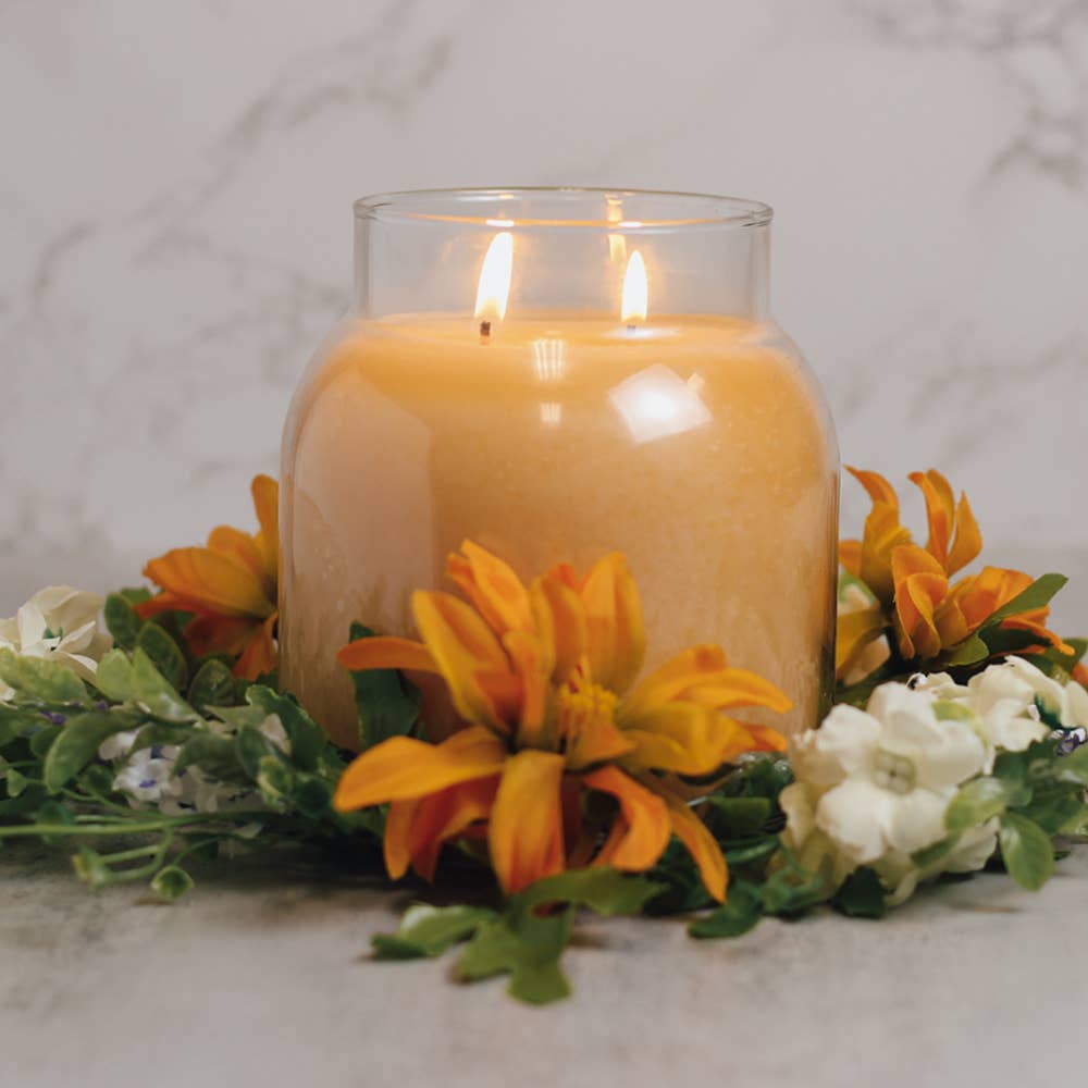 A Cheerful Giver - Vendita all'ingrosso Ghirlanda - Anello candela Campo di fiori2