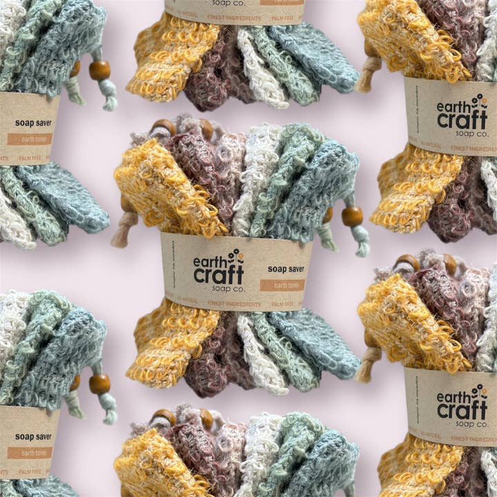 Soap Saver Bags - Earthtone Set of 6 for wholesale by Rainbow Cammo