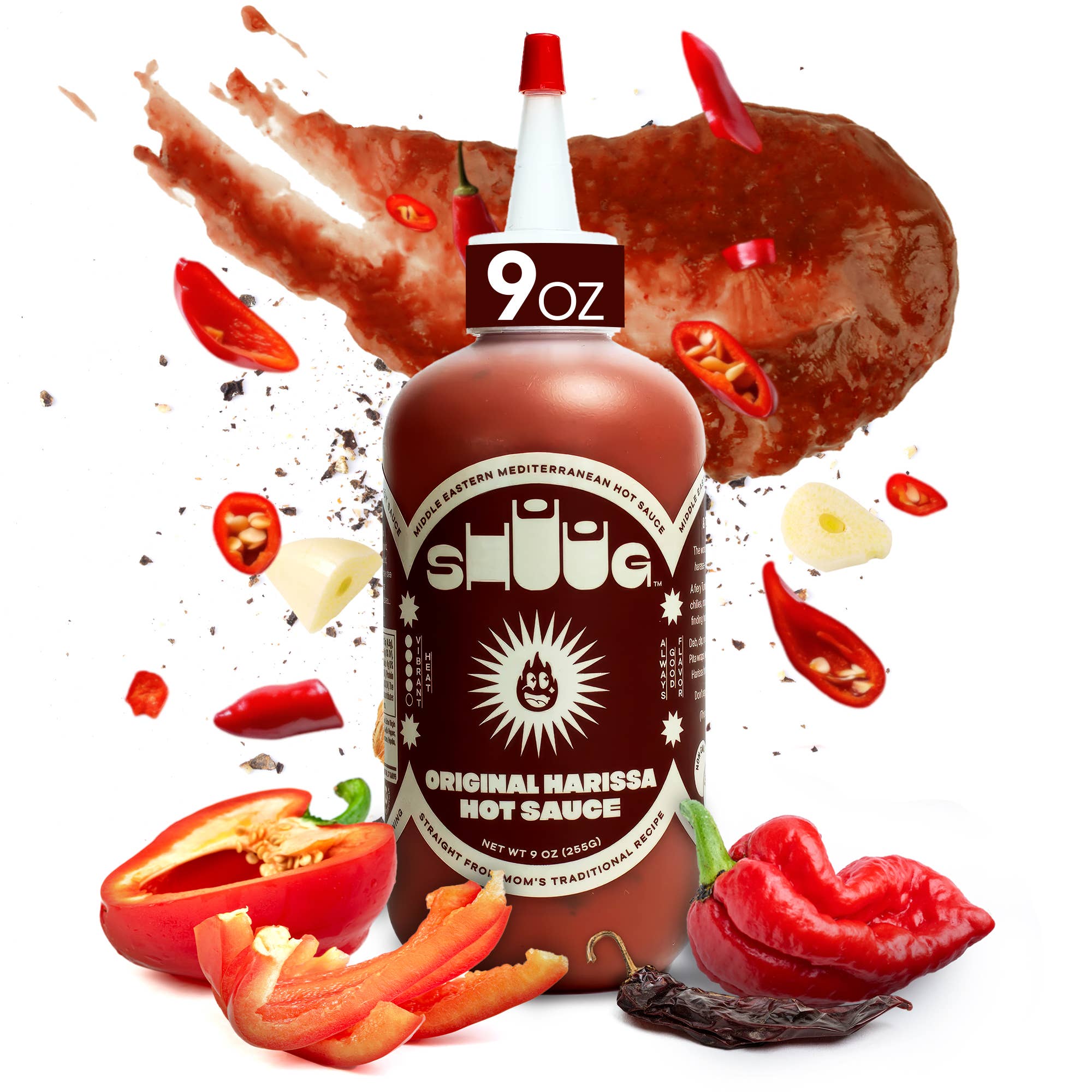 Shuug - Wholesale Hot Sauce - Harissa Hot Sauce (9oz)1