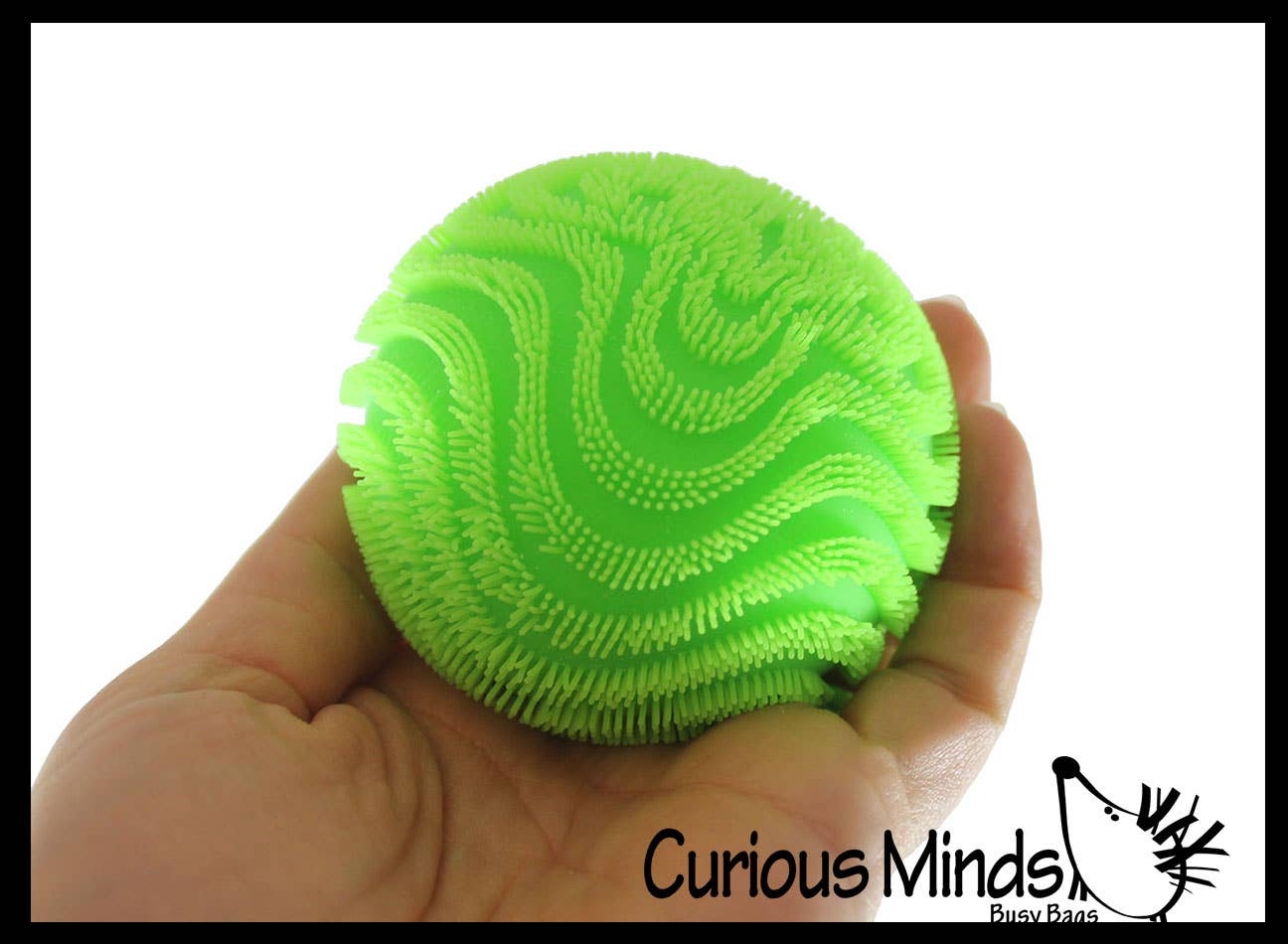 Curious Minds Toys – Großhandel Squishy-Spielzeug – Kind & Baby – 1 NeeDoh Fuzzball Wellen Weicher Doh Gefüllter Stretchball - Ultr17