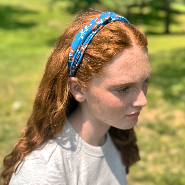 Juliet Cotton Headband for wholesale by Handker Bandanas