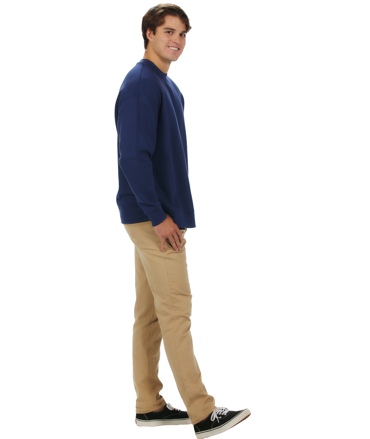 U.S. Apparel – wholesale Sweatshirt – Unisex – Unisex Snuggly Fleece Crew Neck Pullover5