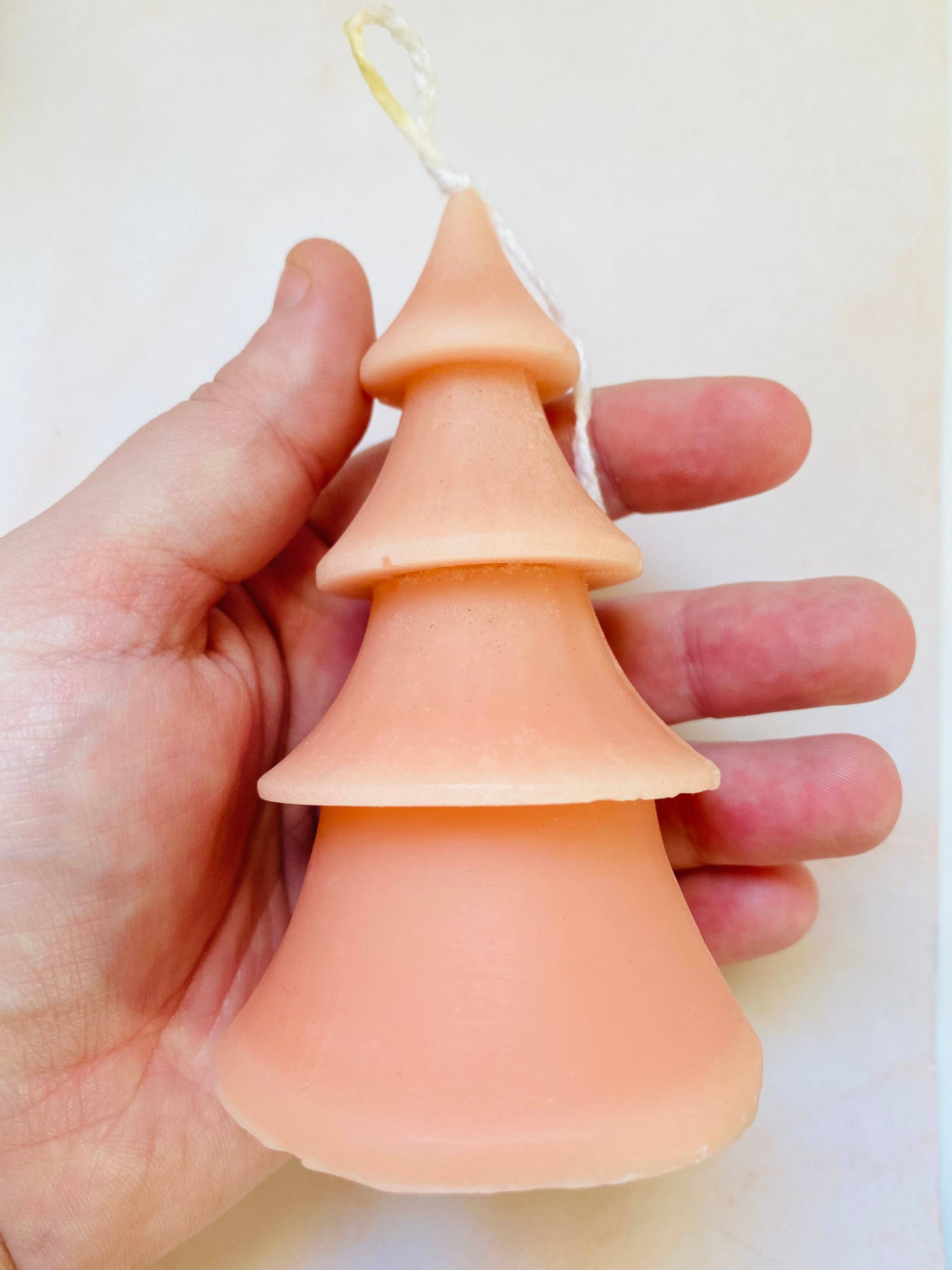 Maple + Love - Wholesale Novelty Candle - 4 Tier Christmas Tree Beeswax Candle5