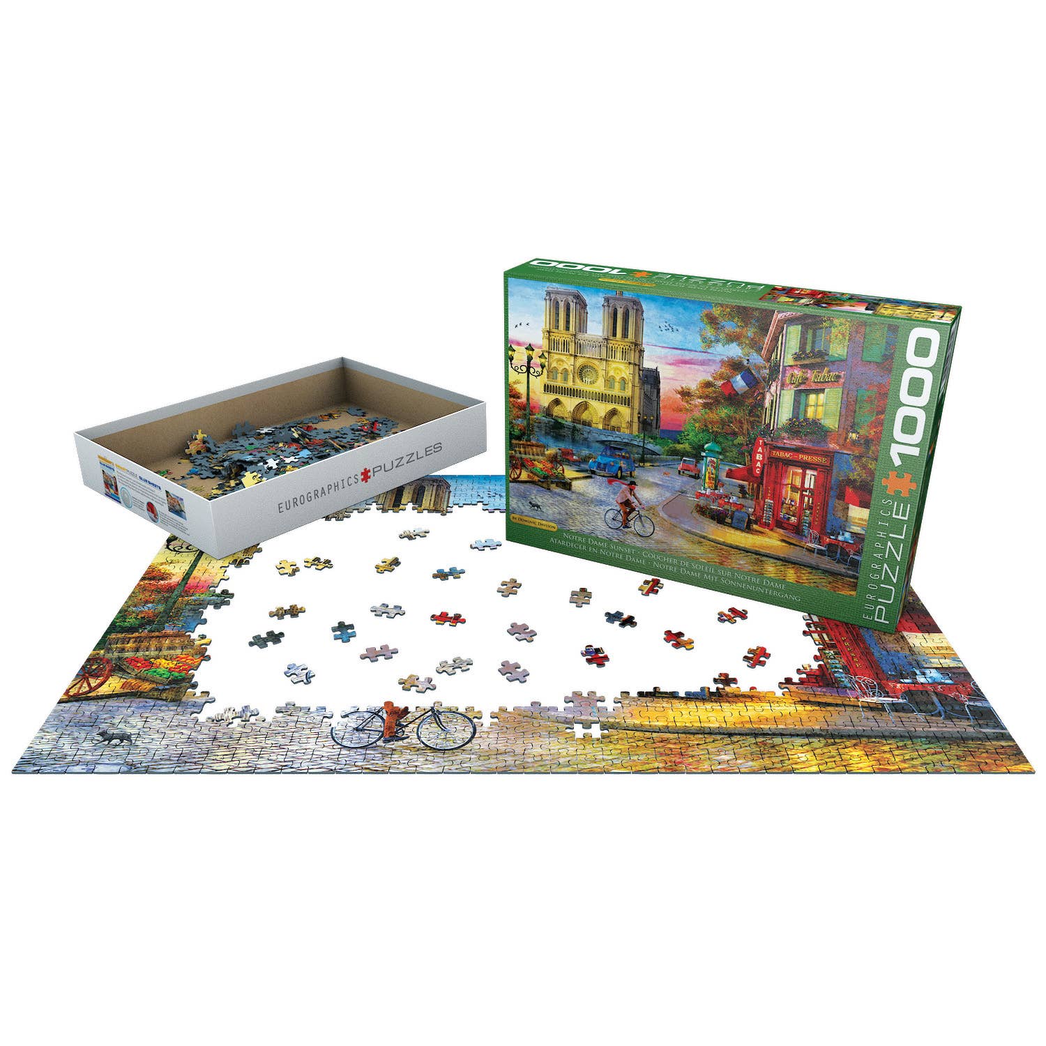 Eurographics Puzzles USA - Wholesale Puzzle - Adult - Notre Dame Sunset2