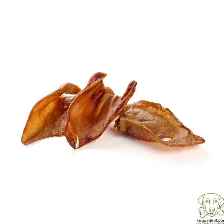 Kauartikel.com GmbH - Vendita all'ingrosso Osso/pelle di manzo - Cani - Orecchie di maiale essiccate senza conservanti0