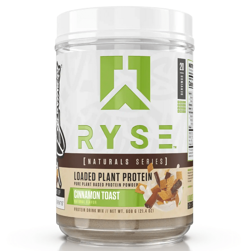 L&F Universal Goods – wholesale Protein/superfood powder – Ryse Loaded Plant Protein Powder - 20 SRV. - Cinnamon Toast0