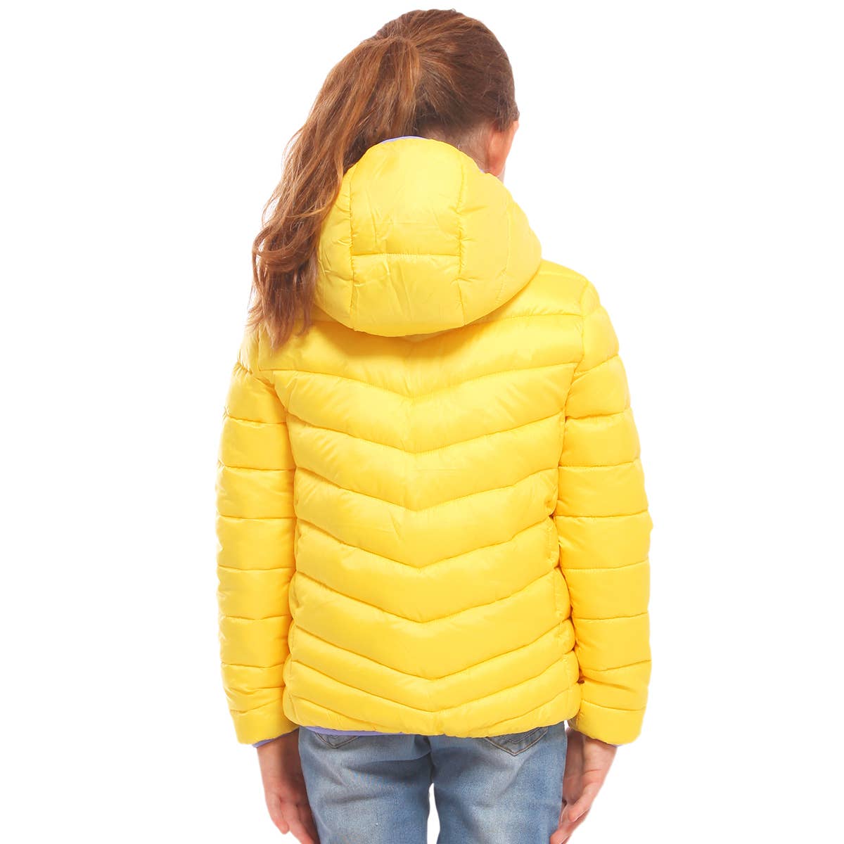 Rokka & Rolla - Wholesale Puffer Jacket - Kids - Girls' Reversible Light Puffer Jacket Coat57
