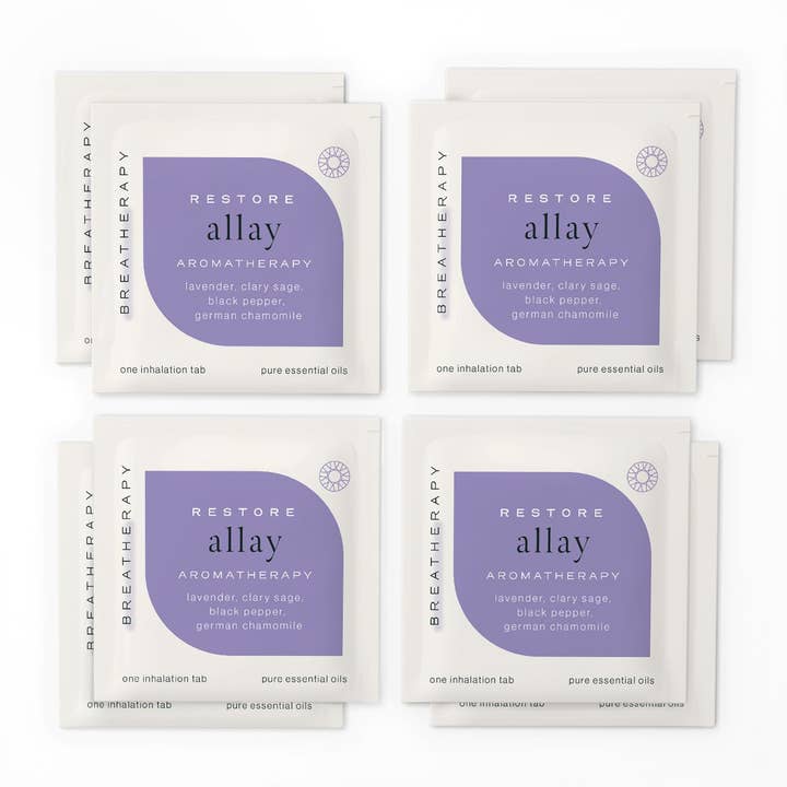 Breatherapy - Wholesale Aromatherapy Inhaler - RESTORE Aromatherapy Inhalation Patches Family1