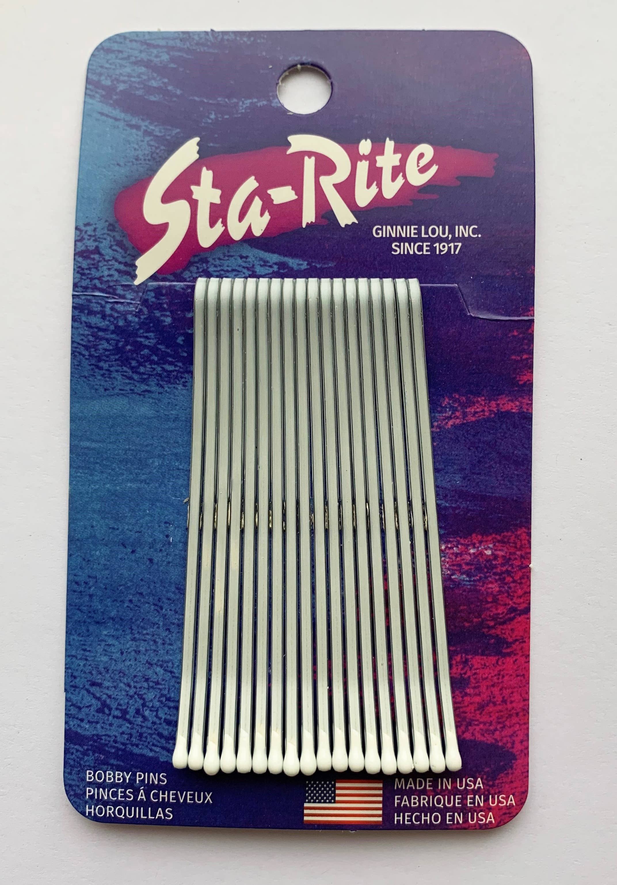 Sta-Rite Ginnie Lou - Vendita all'ingrosso Forcine per capelli - Perni Jumbo Bobby (Roller), 18 ct1