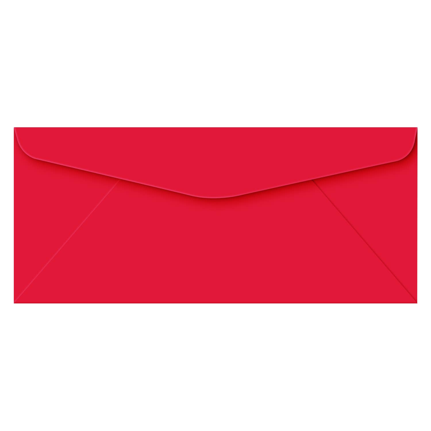 Fine Cardstock - Vente Enveloppe - Enveloppes professionnelles aux couleurs vives #10, 4 1/8 x 9 1/2, paquet de 50010
