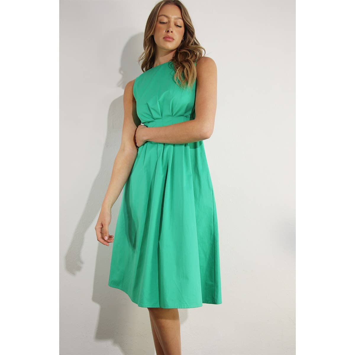 Mulla - Vente Robe – femme - ROBE PLISSÉE EN COTON9