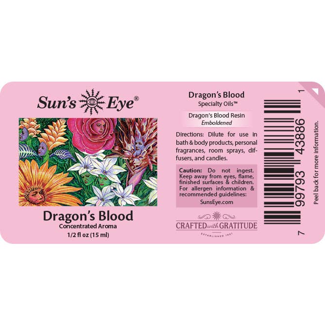 Sun's Eye - Wholesale Fragrance Oil - Dragon’s Blood Oil2