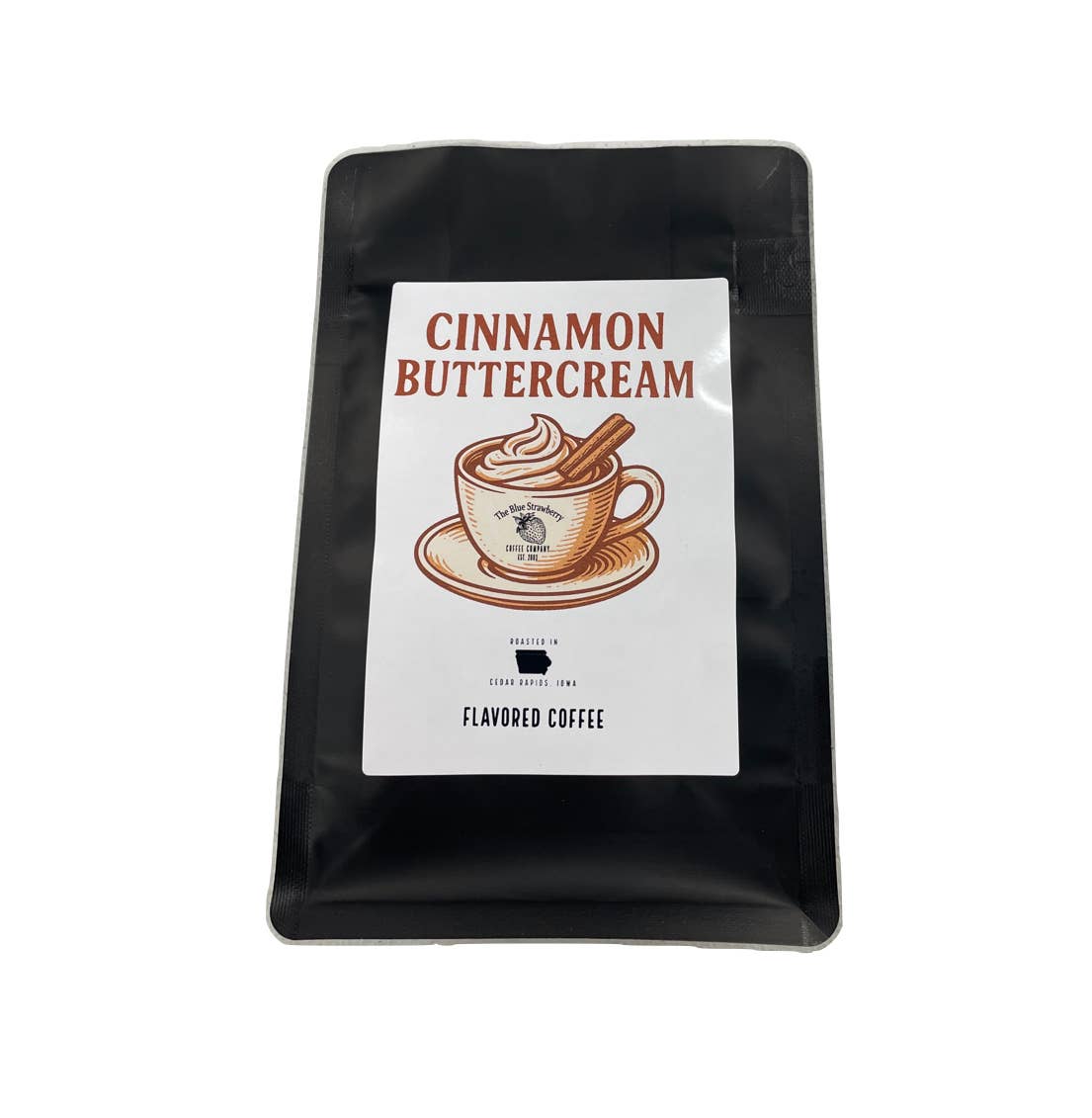 The Blue Strawberry Coffee Co - Wholesale Coffee Beans - Cinnamon Buttercream (Flavor Coffee)1