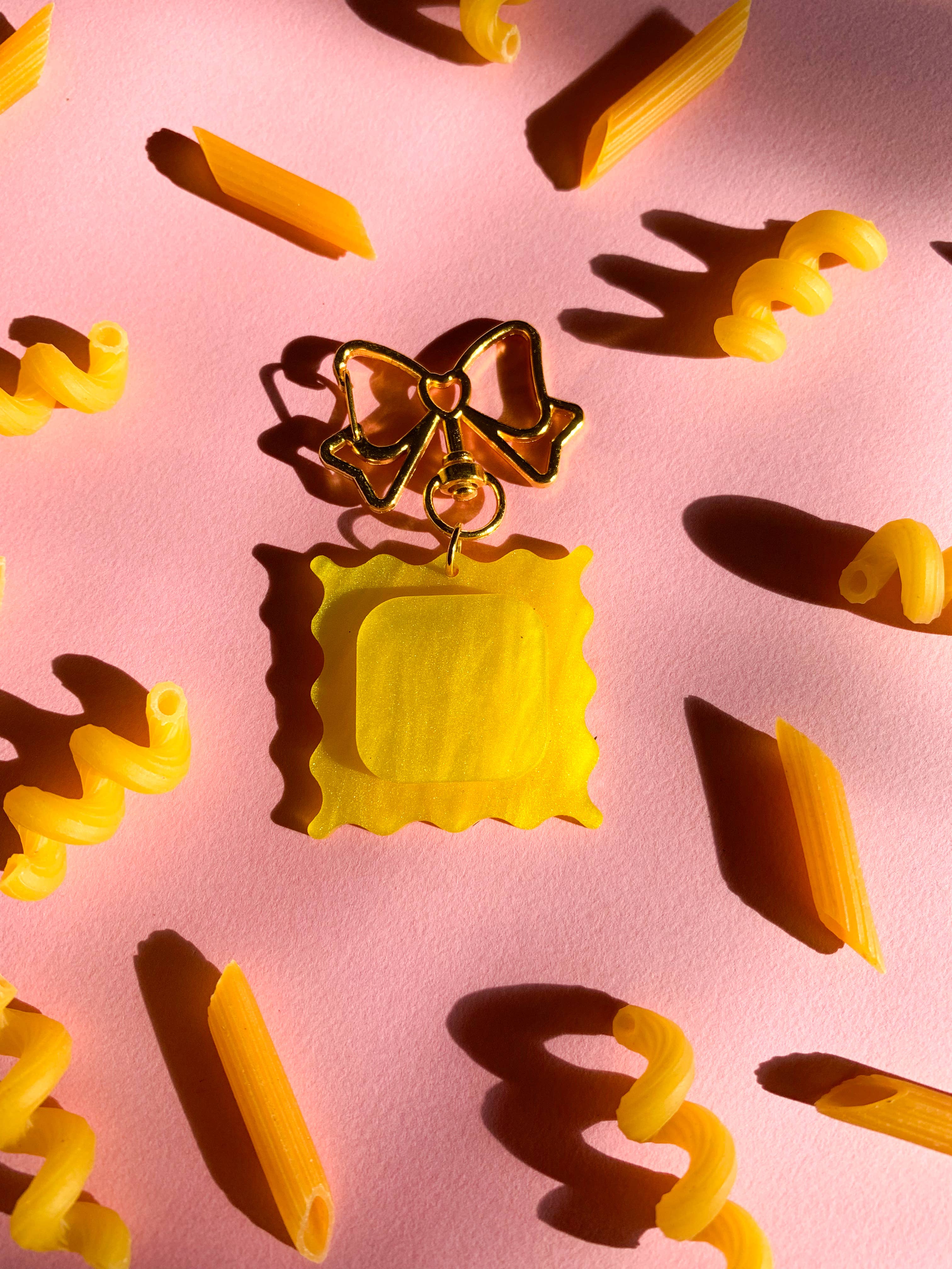 No Guts No Glory Jewelry + Co - Wholesale Keychain - Women's - Ravioli Keychain/Bag Charm1