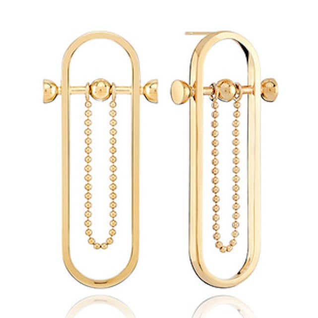 Swinging Ball Chain Earrings for wholesale by The Style K