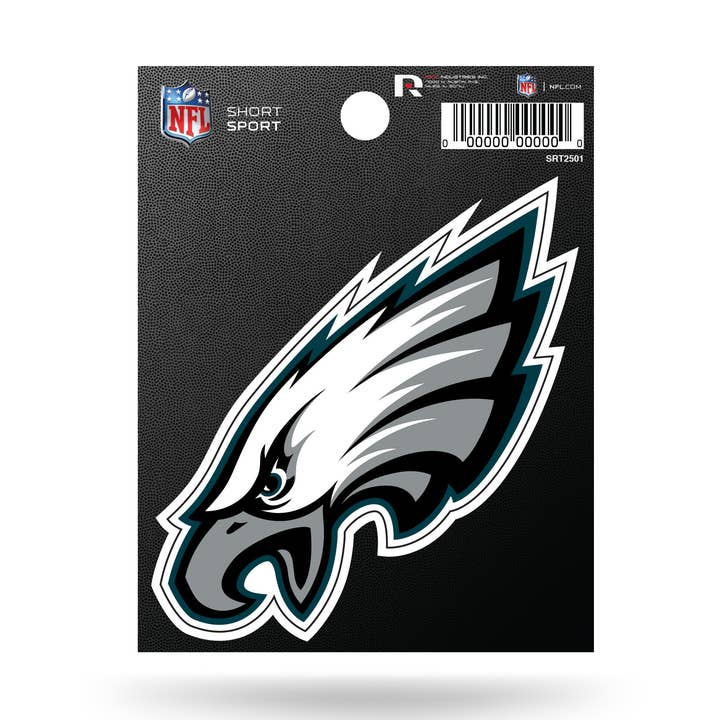 Philadelphia Eagles Short Sport Decal for wholesale by Rico Industries