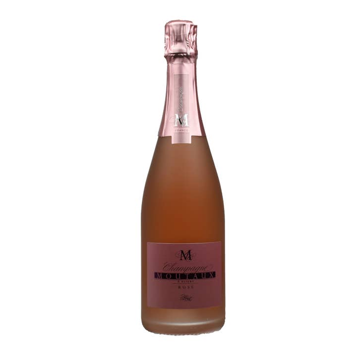 Champagner Rosé Domaine Moutaux 75 cl für den Großhandel von Le Vin Émoi