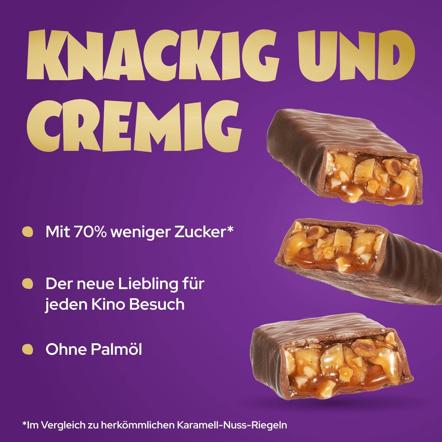 ahead - Wholesale Chocolate Bar - Popcorn Crunch - Caramel Bar (Tray 12x38g)4